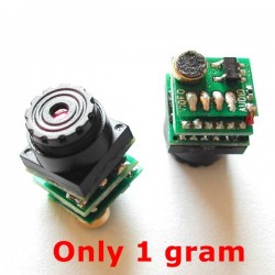 1 Gram 520 TVL Nano Camera with Audio