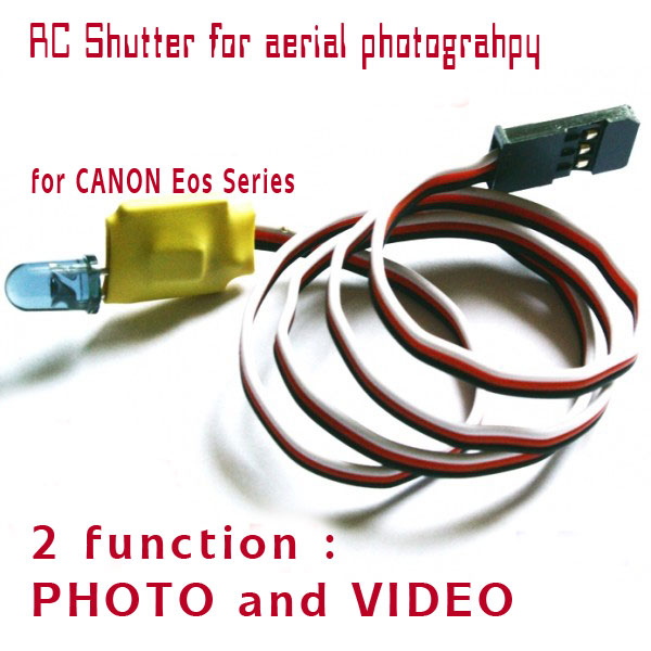 RC Shutter for CANON EOS Series (2 Function Photo and Video)